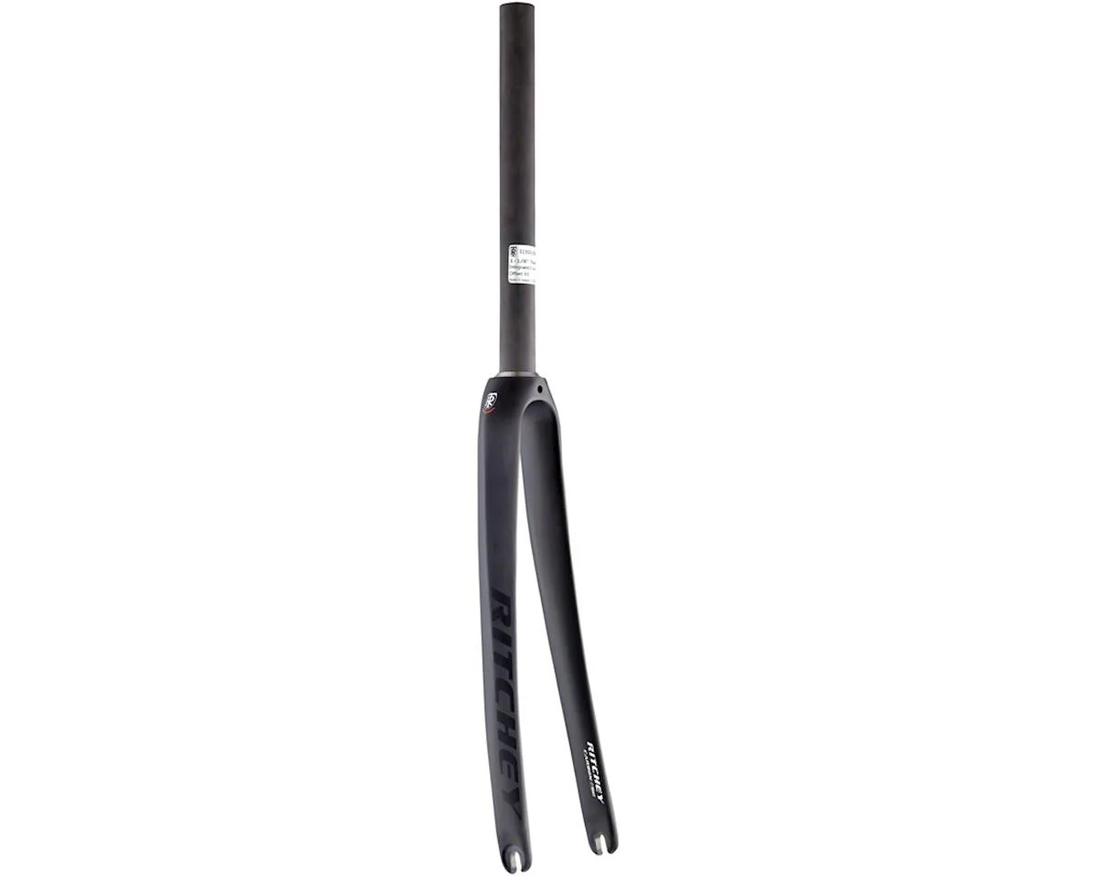 Ritchey WCS Carbon Road Fork (Matte Carbon) (1-1/8") (46mm Rake) (2020)